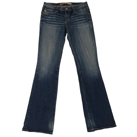 Big Star Hannah Skinny Flare Jeans in Medium Wash Women's 28 Regular - Picture 1 of 13